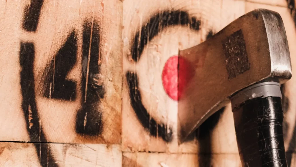 Axtwerfen im Ruhrgebiet