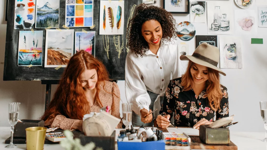 Malkurs im Ruhrgebiet